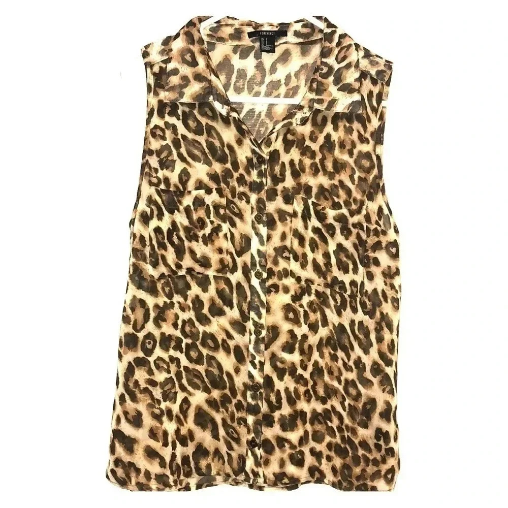 Cheetah Print Tank